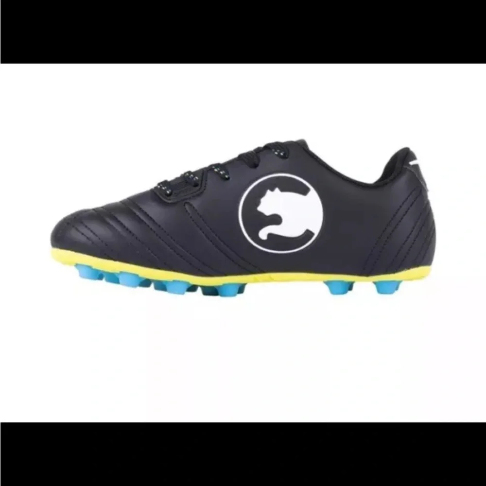 ProCat by Puma Youth Kids Soccer Cleats Field Training Shoes, Black Size 1